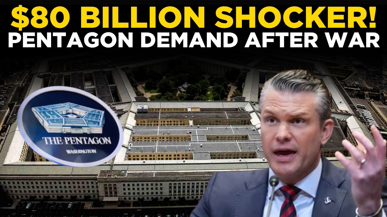 PENTAGON $80B DEMAND LIVE | CRITICAL WARNING Defense Dept Demands $80 Billion Post-War Funding