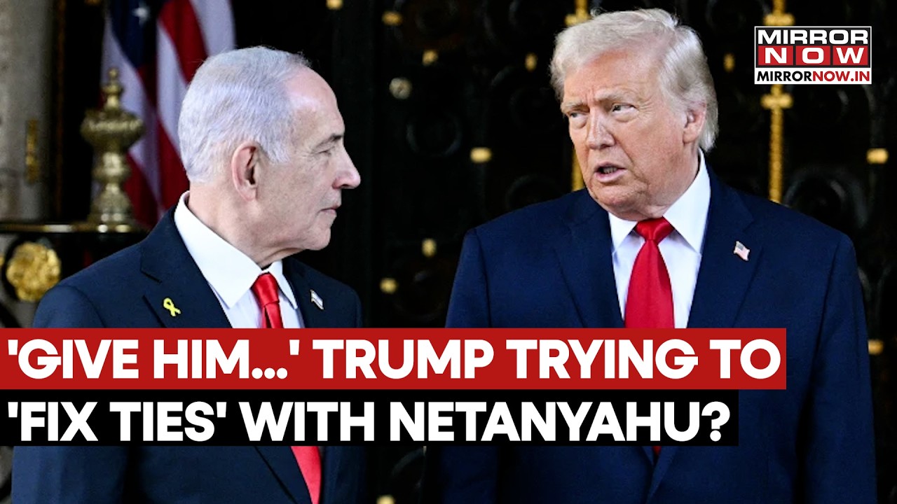Trump Tries To Mend Ties With Netanyahu? Calls Him A ‘Warrior PM’ Who Deserves Full Credit | Watch
