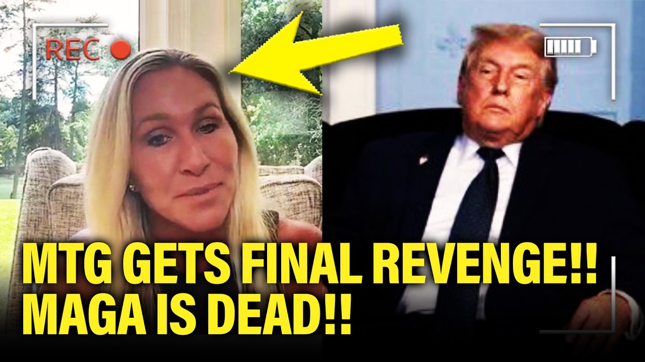 MTG gets FINAL REVENGE on Trump after FULL SURRENDER!!!
