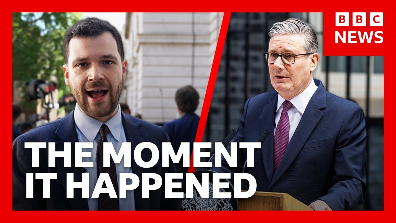 How Keir Starmer’s resignation unfolded outside No 10  | BBC News