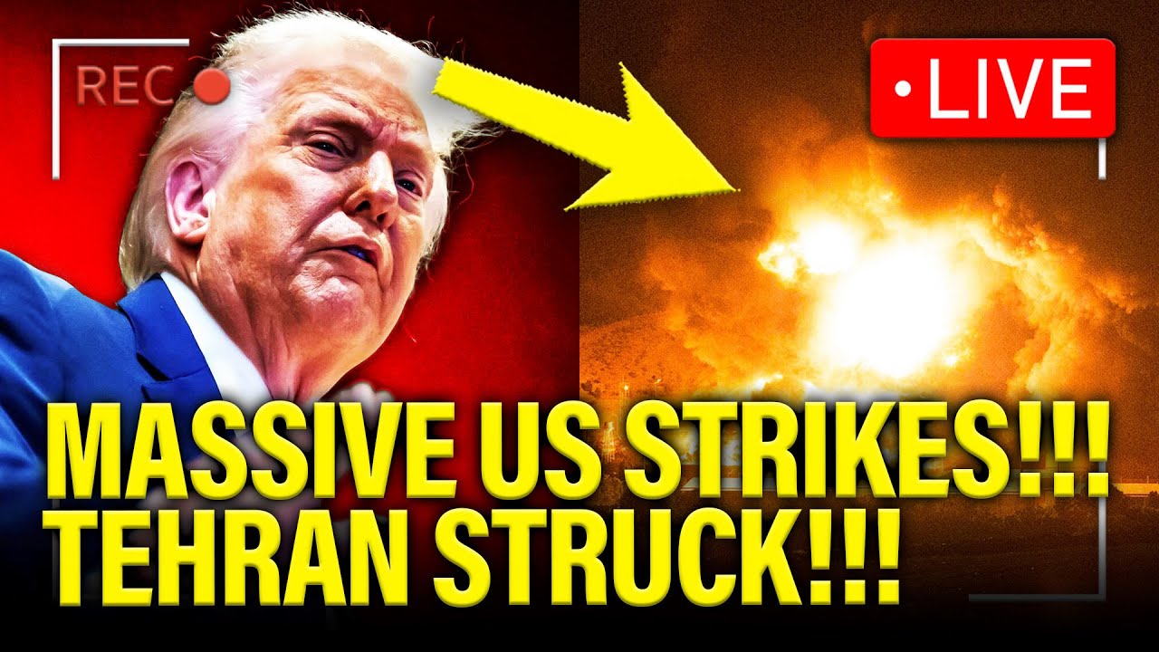 LIVE: WAR EXPLODES…US MAJOR STRIKES ON IRAN!!!