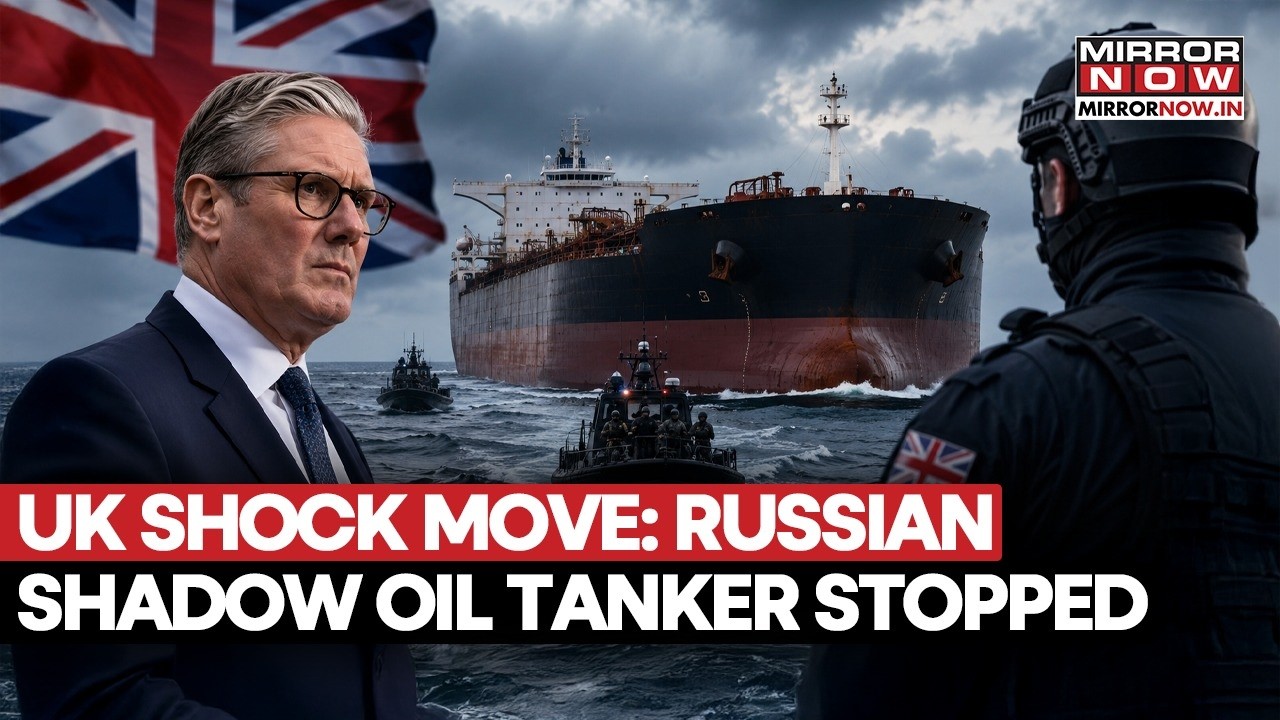 UK Intercepts Russian Shadow Fleet Oil Tanker In English Channel Amid Rising Maritime Tensions