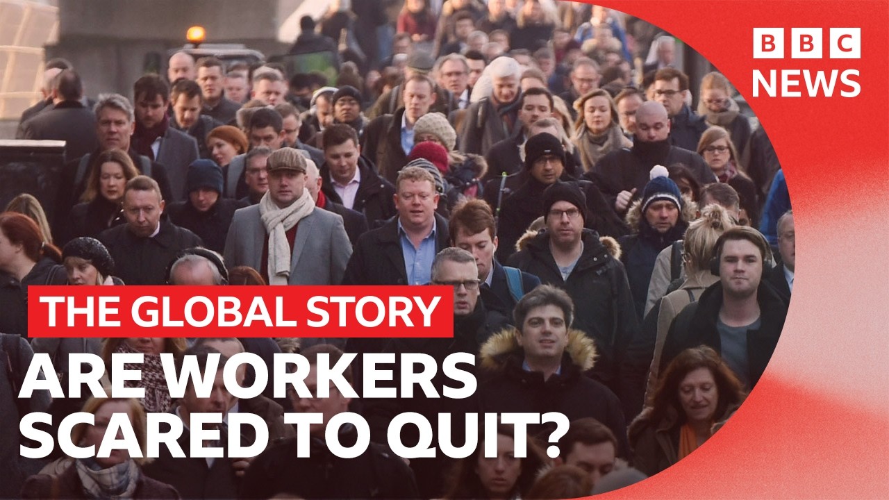 Are AI and instability behind fewer people quitting their jobs? | The Global Story