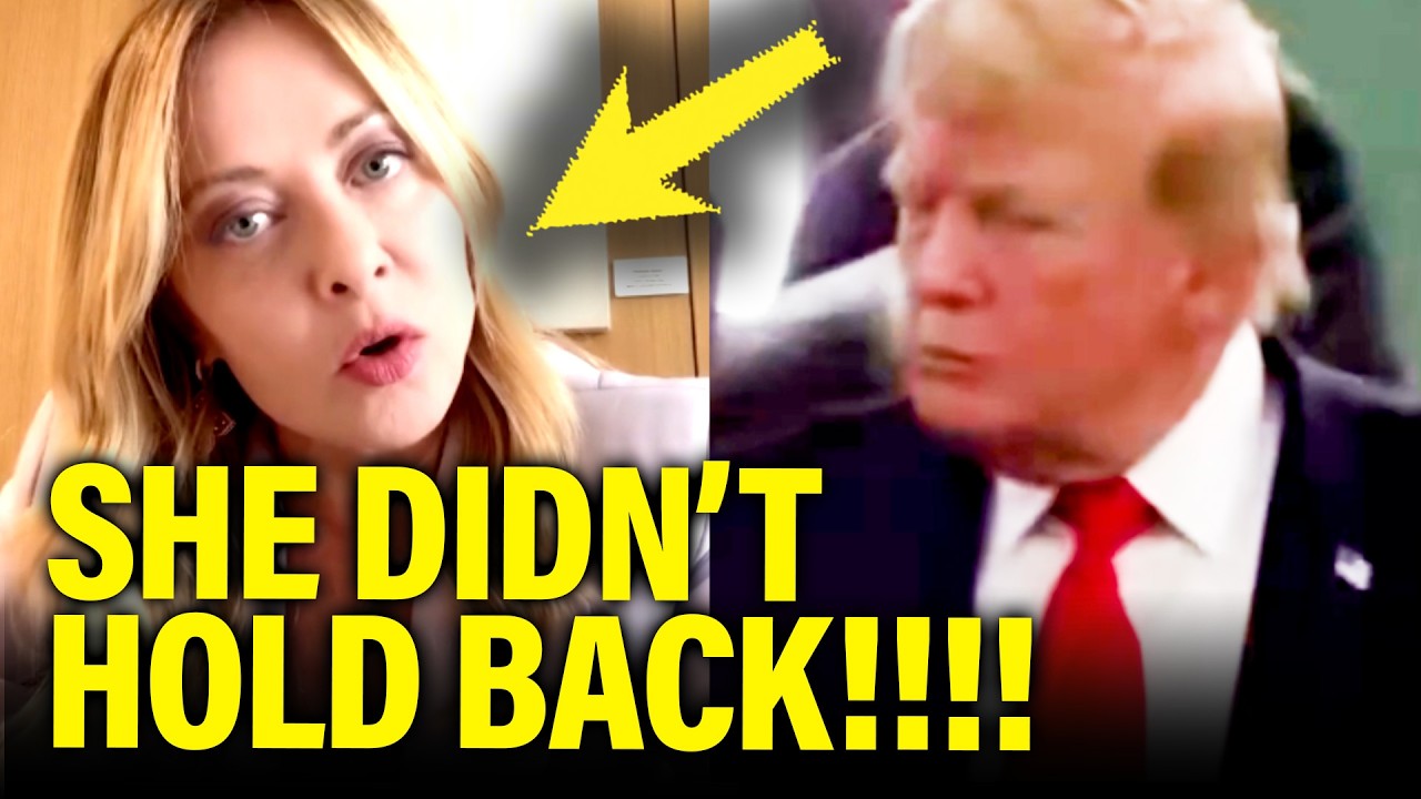 🚨Trump RAGES after HUMILIATION by ITALIAN LEADER