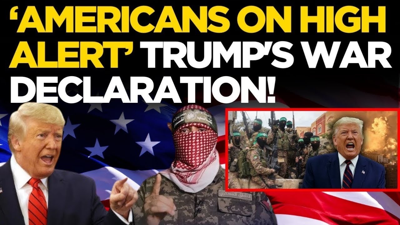 Trump Speech LIVE | Trump Declares War | National Emergency | Hamas | Gaza | US News LIVE