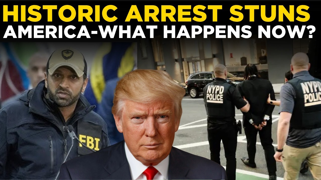US NEWS LIVE | Historic Arrest Stuns America – Nation Divided, Uncertain About What Comes Next