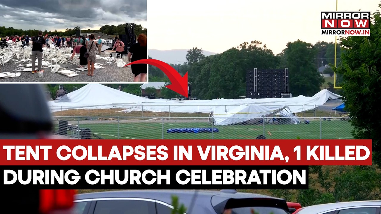 Virginia Tragedy: Collapsed Tent During Church’s Anniversary Celebration Kills 1 And Injures 22