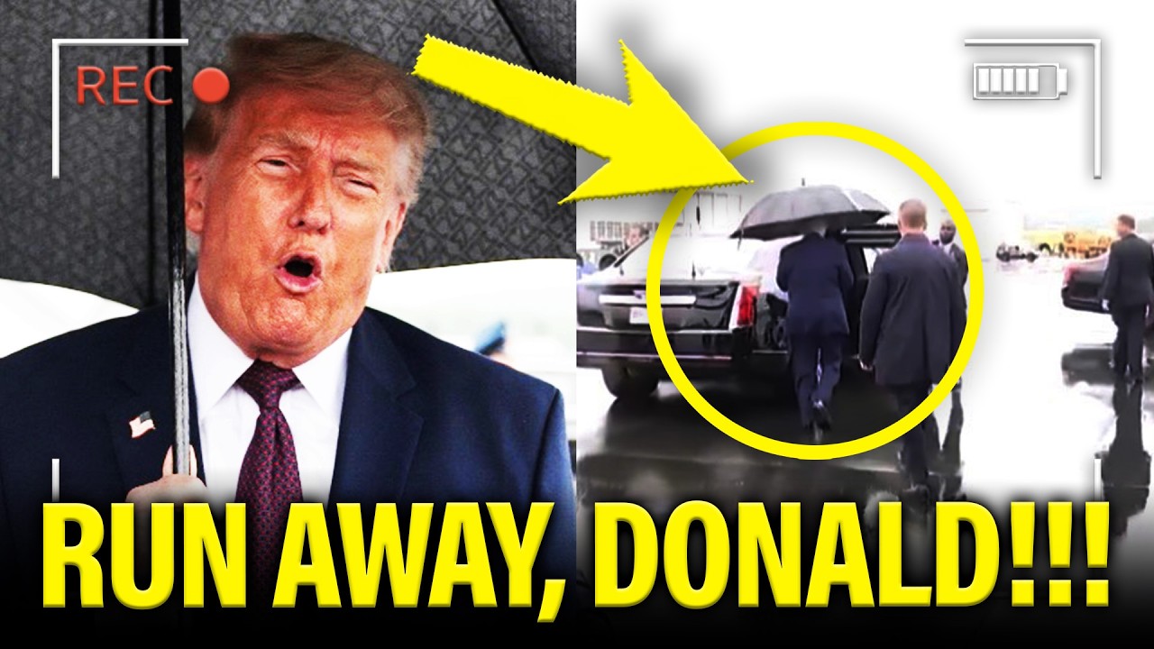 Trump RUNS AWAY at Presser as POLLS COLLAPSE!!!