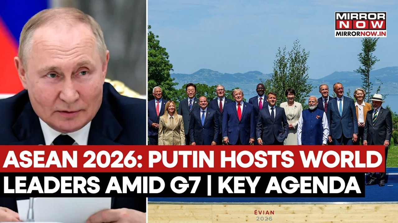 Putin Flexes Diplomatic Muscle As ASEAN Leaders Arrive In Moscow; What’s On Agenda?