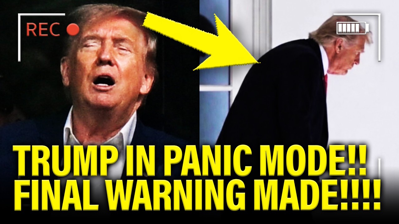 Trump PANICS over FINAL MOU WARNING!!!