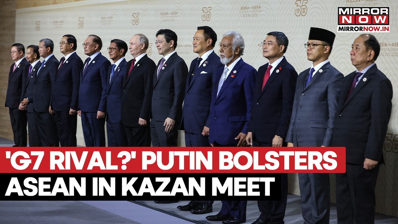 Russia-ASEAN Summit: Putin Secures Closer Trade And Security Ties With Southeast Asian Countries