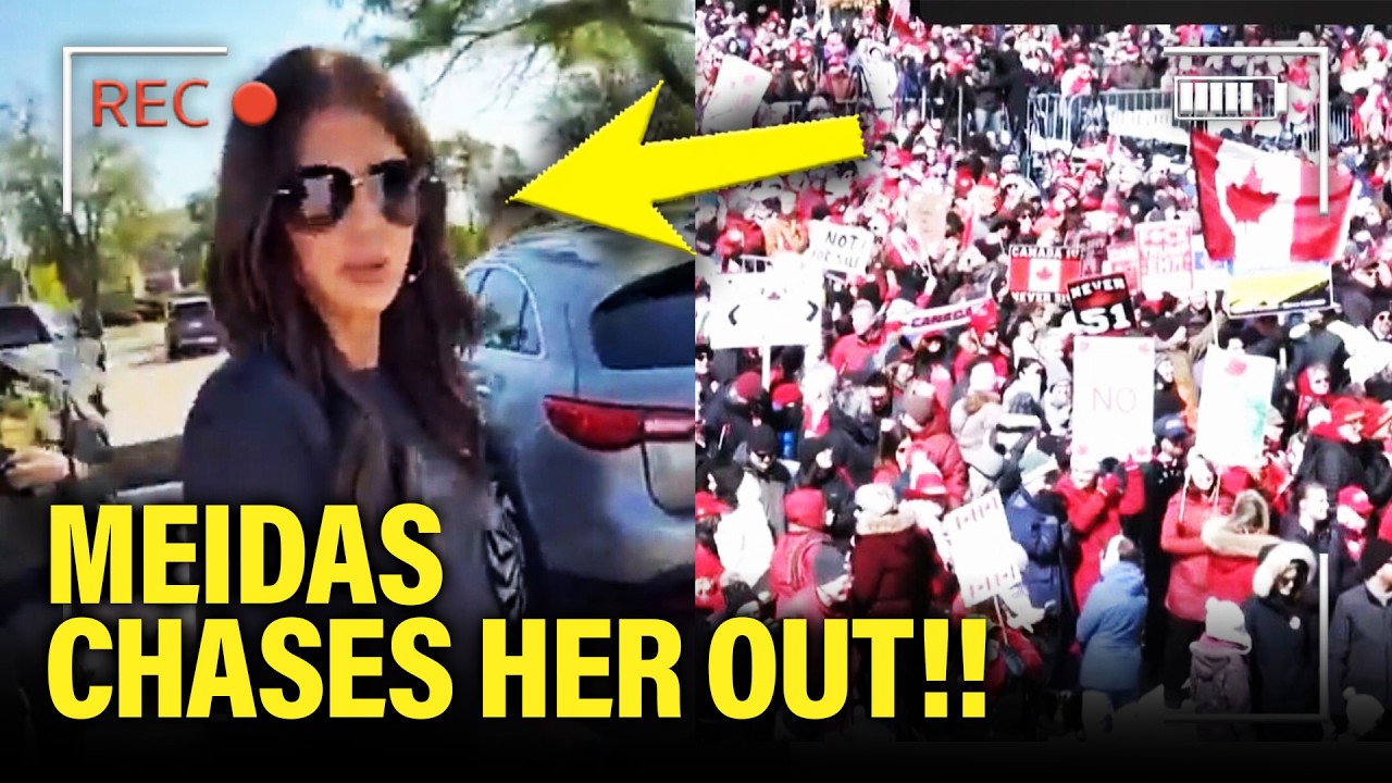 Kristi Noem CHASED OUT of Canada by MEIDASTOUCH!!!
