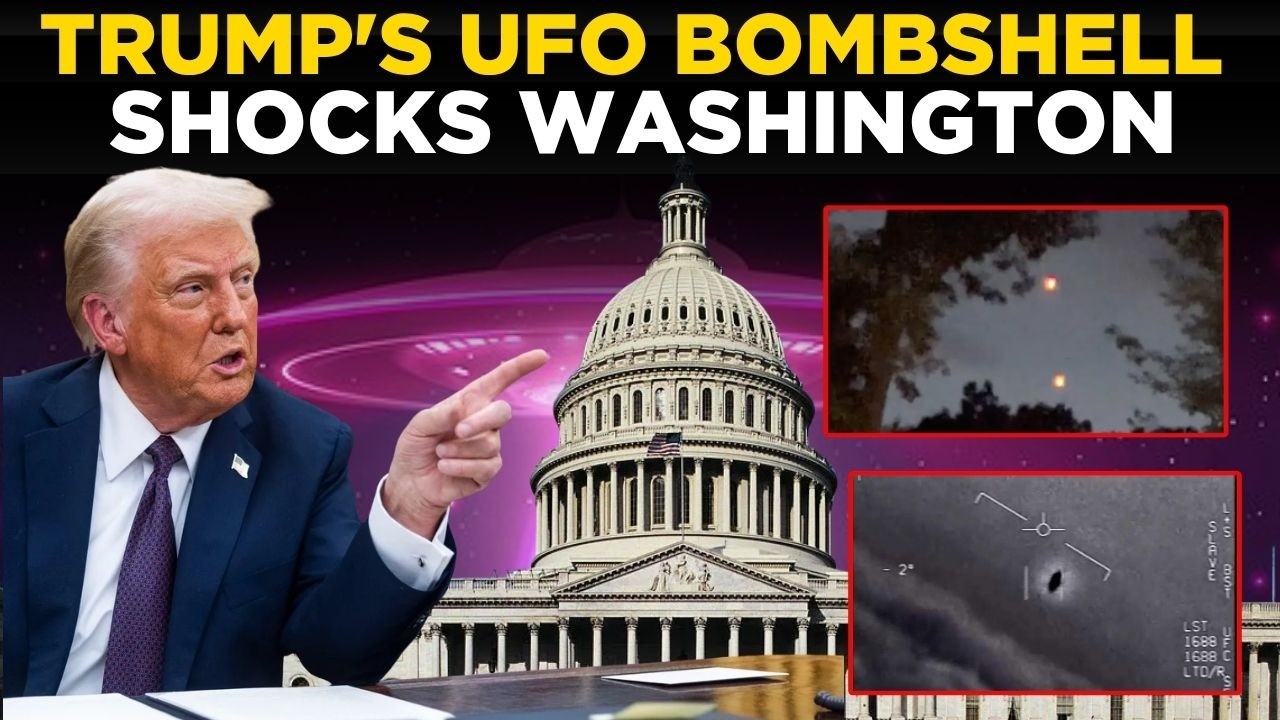 UFO HEARING LIVE: Tensions Explode as Trump Orders Secret UFO Files Reopened | US NEWS
