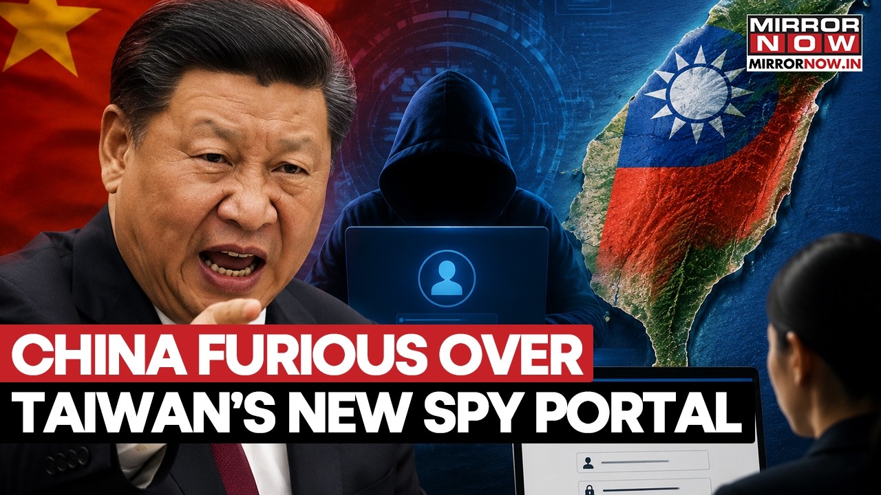 Spy on XI? China Furious Over Taiwan’s New Spy Portal, Vows Countermeasures Against Taipei