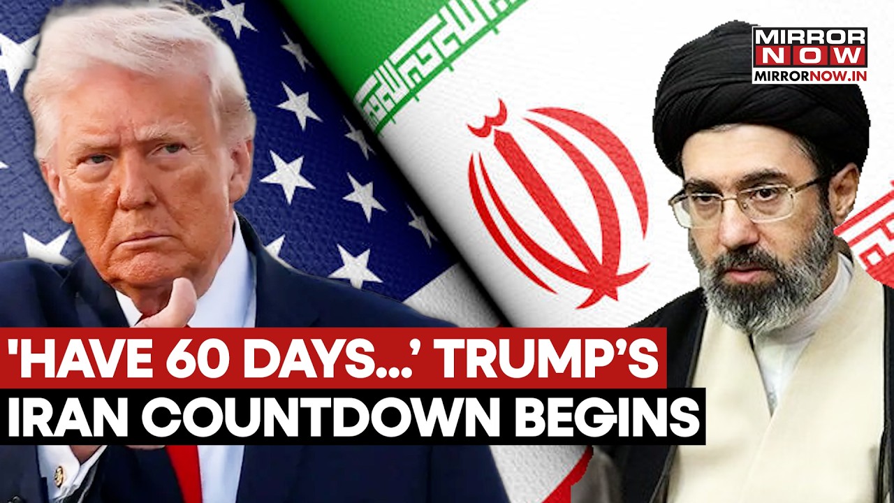 Trump’s 60-Day Iran Ultimatum: Sign Deal or Face ‘Consequences That Won’t Make You Happy’ | Watch