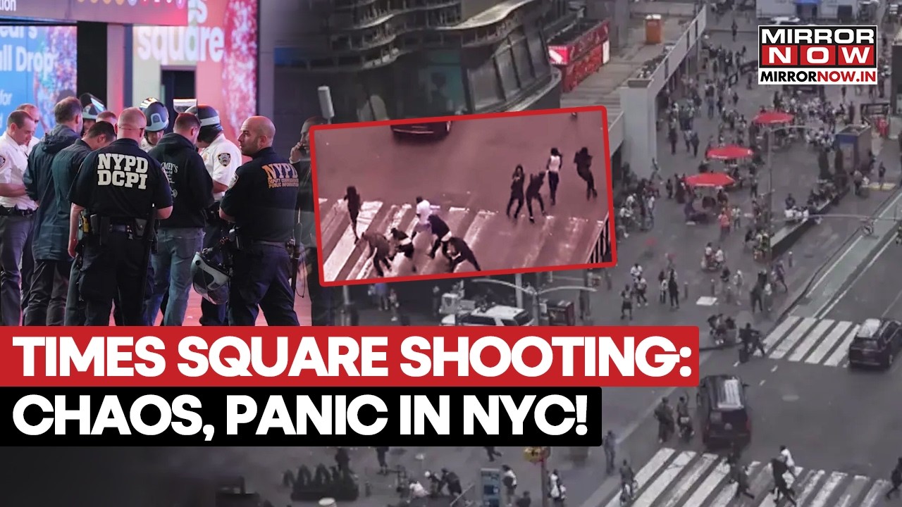 SHOTS FIRED! Times Square Shooting Leads To Chaos In NYC After Knicks Parade, NYPD Swarms Streets