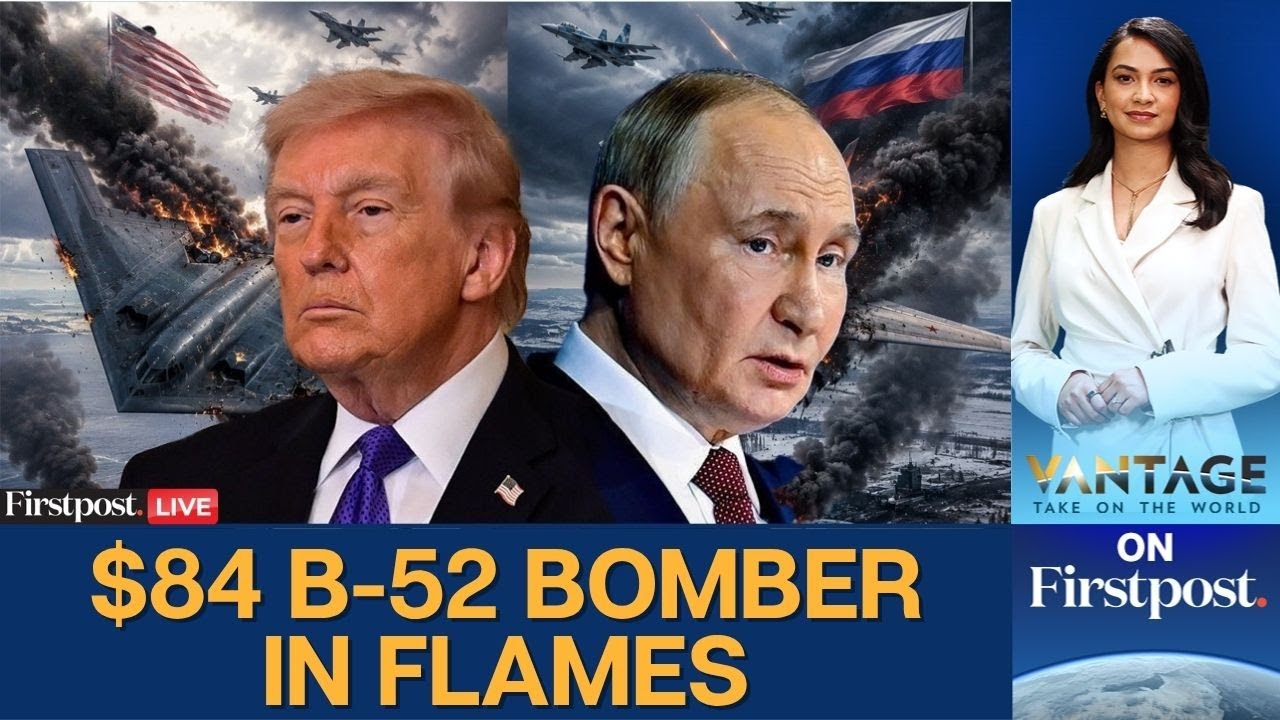 B-52 Bomber Crash: US, Russia Both Lose Strategic Bombers on The Same Day | VANTAGE LIVE