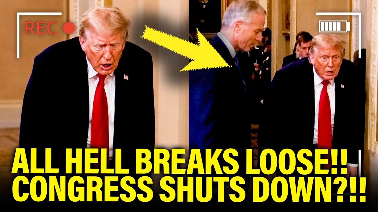 All HELL BREAKS LOOSE in Capitol as Trump SCREAMS AT GOP!!
