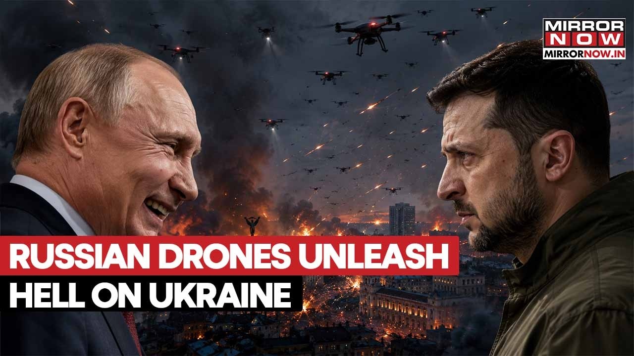 Putin’s Drone Blitz Intensifies As Deadly Strike On Zaporizhzhia Kills 1 and Injures 7 | WATCH