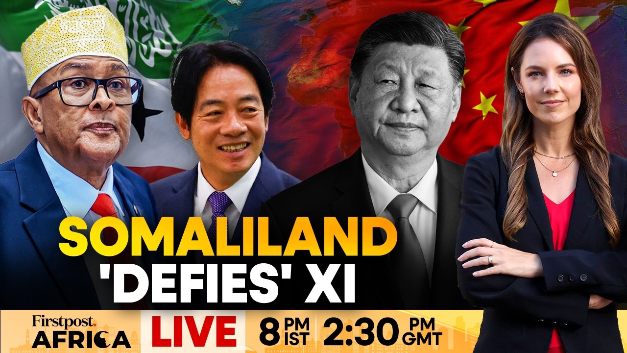 LIVE: Somaliland’s Axis With Israel, Taiwan Reshapes Horn of Africa | Firstpost Africa | N18G