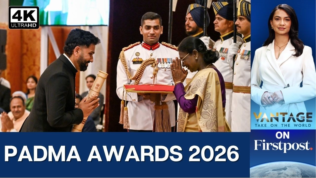 Rohit Sharma, Alka Yagnik; India’s President Murmu Presents Padma Awards | Vantage on Firstpost | 4K