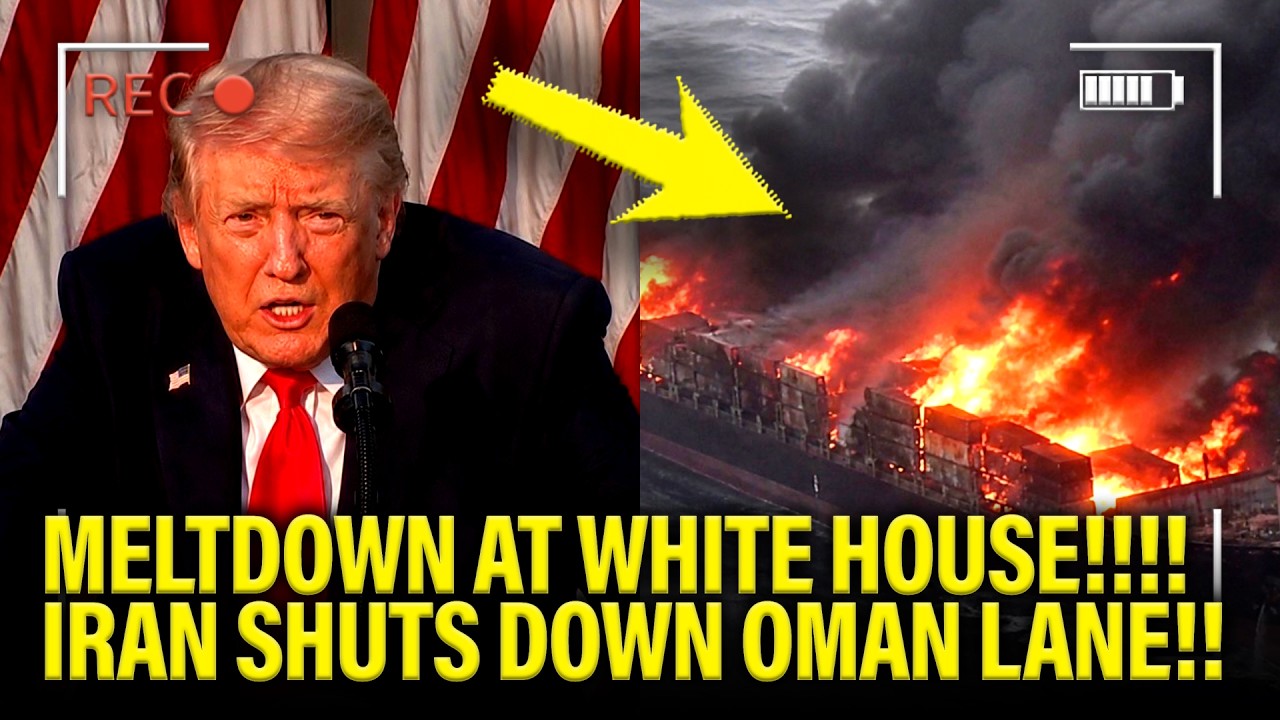 Trump SURFACES and PANICS as IRAN STRIKES SHIP!!