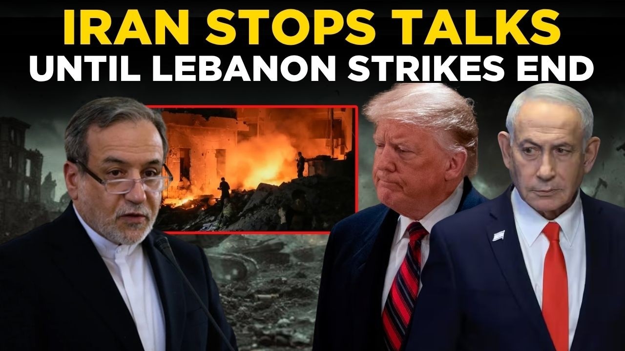 US-IRAN WAR LIVE: Iran Rules Out Final Peace Talks Until Israeli Strikes on Lebanon End | World News