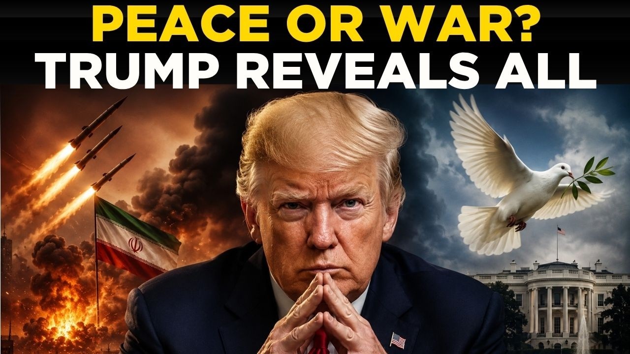 US IRAN WAR Live: One Speech, One Decision — The Future of the Iran Crisis Revealed? | World News