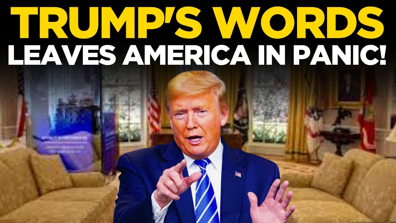 TRUMP EMERGENCY LIVE | Donald Trump Declares State of Emergency! Full Oval Office Address | US News
