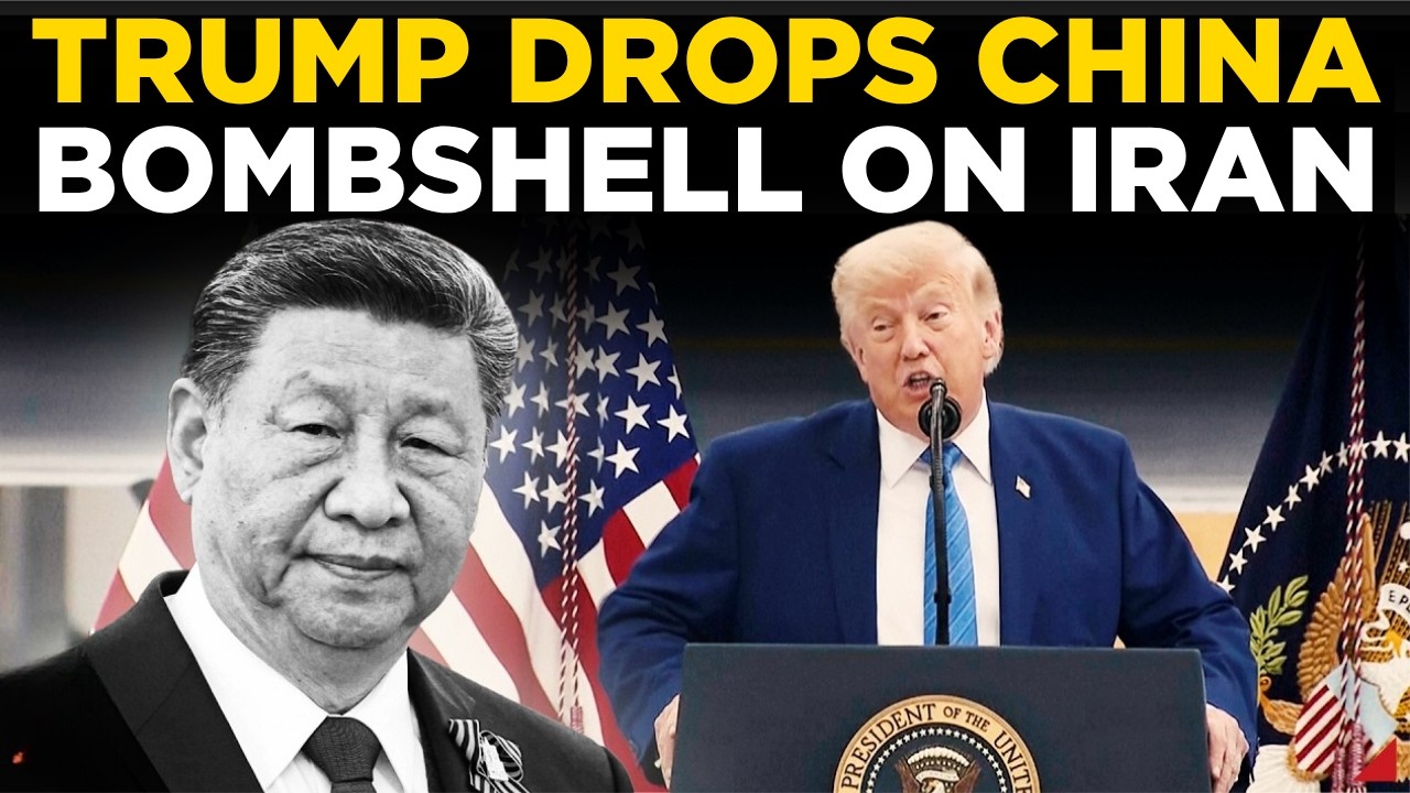 TRUMP IRAN BOMBSHELL LIVE | REVEALED: Trump’s Secret Request to Xi Jinping on Iran Arms | MIRROR NOW