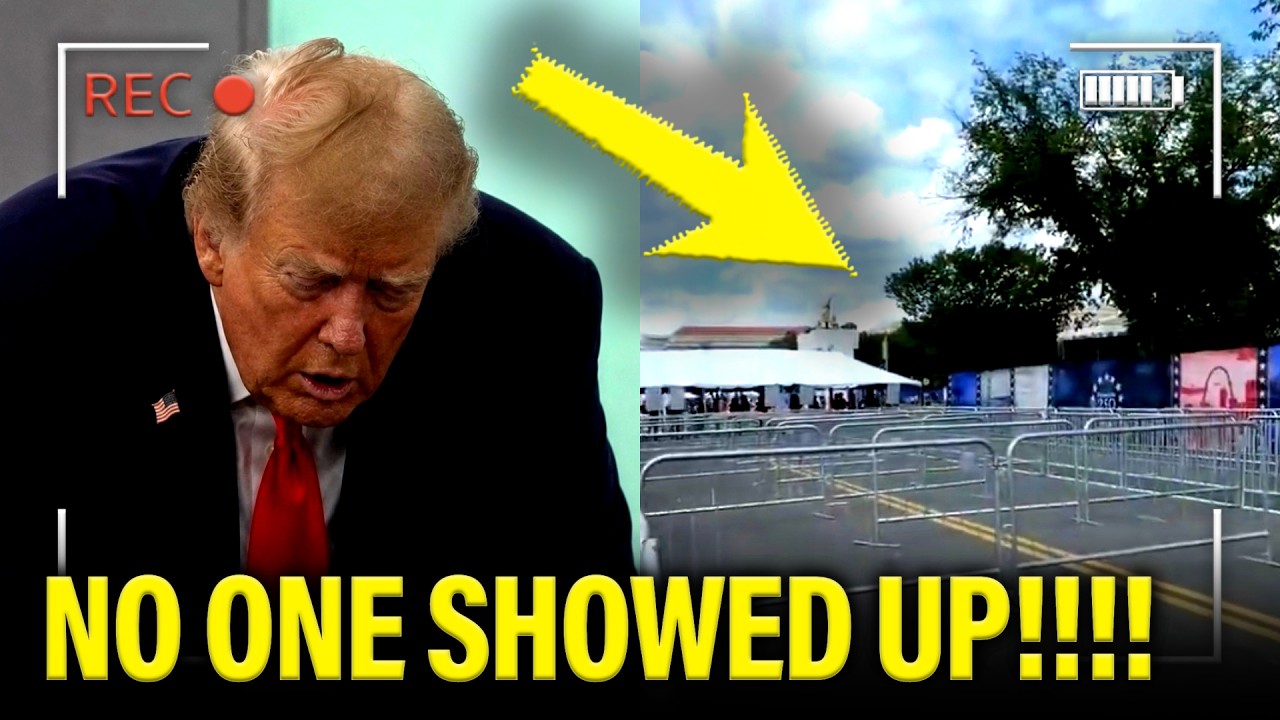 Trump PANICS as NO ONE SHOWS to STATE FAIR!! 1