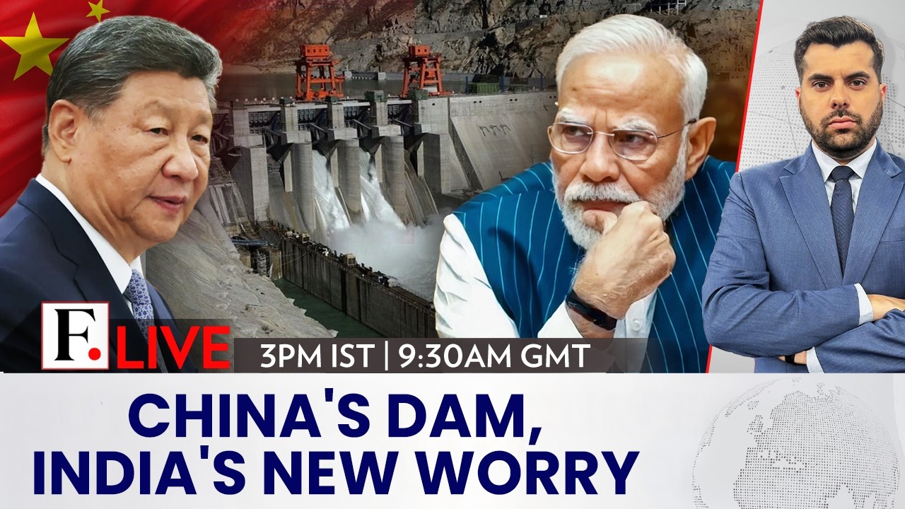 LIVE: India-China Tensions Rise Over Massive Dam Project In Tibet | Firstpost