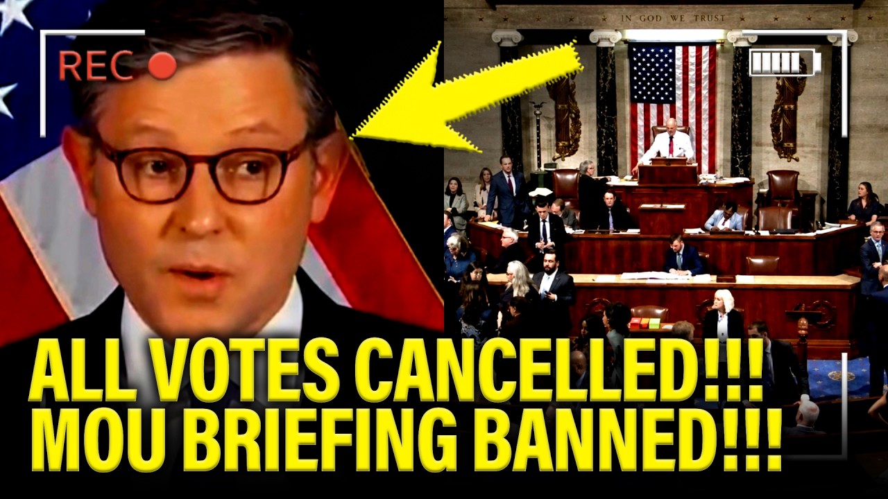 🚨MAGA Mike CANCELS ALL VOTES as GOP IN CHAOS!!!!