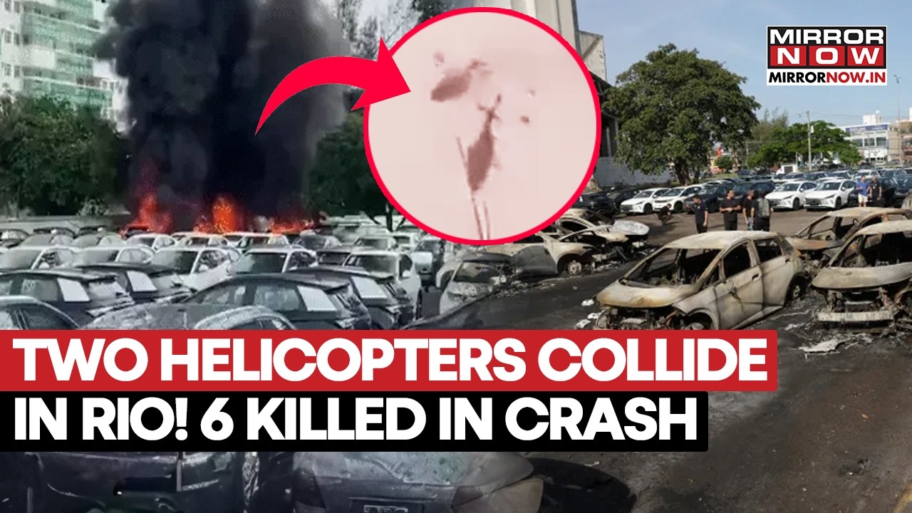 Rio Helicopter Crash: 2 Choppers Collide Mid-Air, 6 Killed | Singer Oliver Tree Presumed Dead