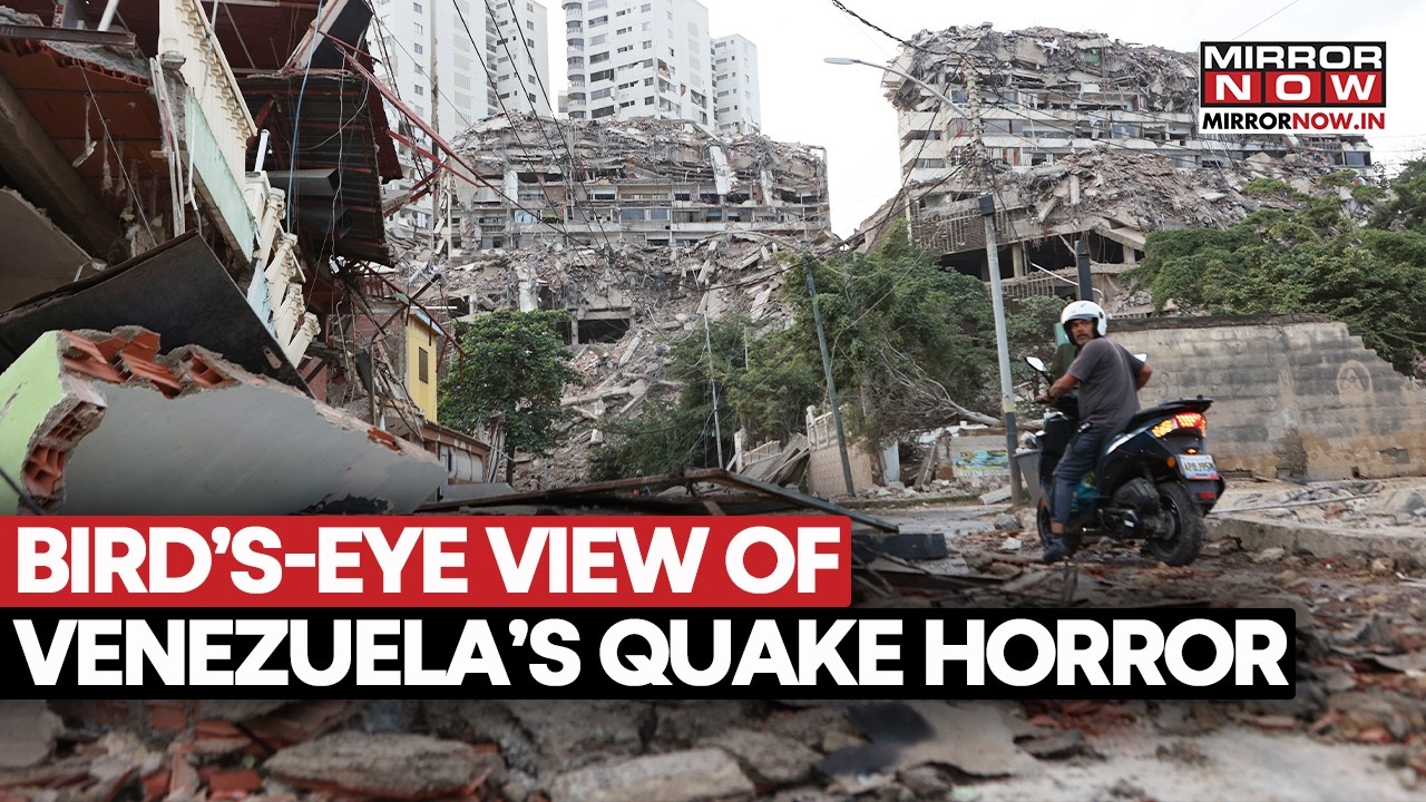 Venezuela Earthquake: Watch Drone Footage Of The Scale Of Destruction At La Guaira