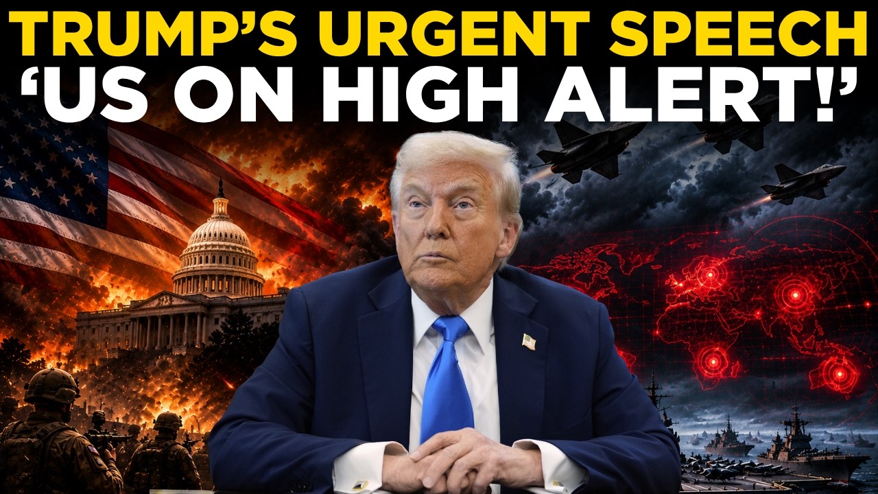 BREAKING NEWS LIVE: Trump Issues Urgent Warning, Nation on Edge | Trump’s Emergency Announcement