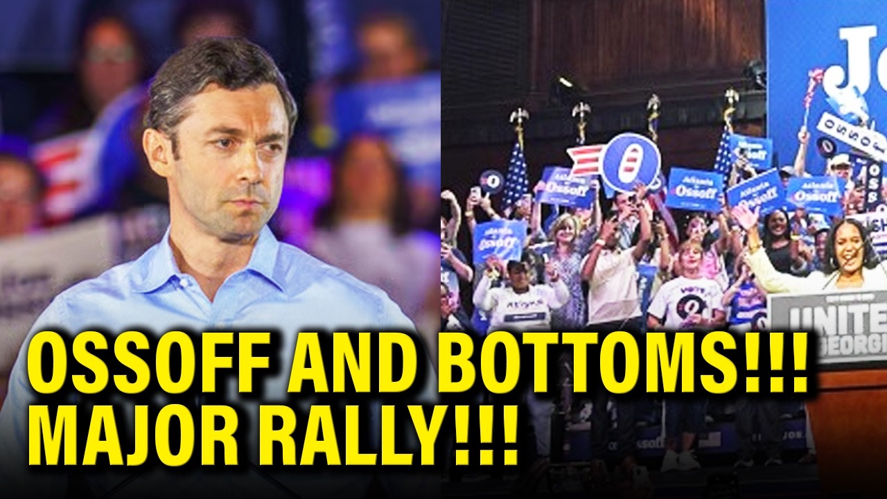 LIVE: Ossoff Holds MAJOR RALLY…in SAVANNAH!!!