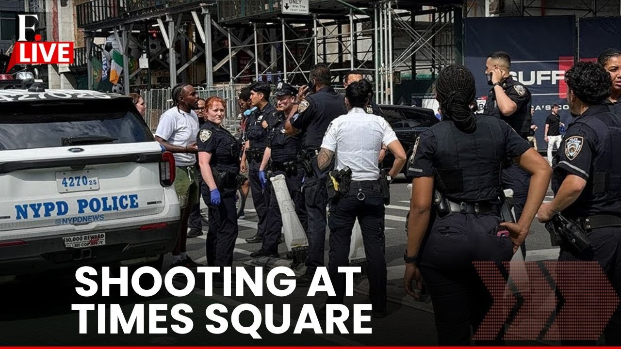 New York’s Times Square Shooting Sparks Panic, Tourists Run For Cover | LIVE