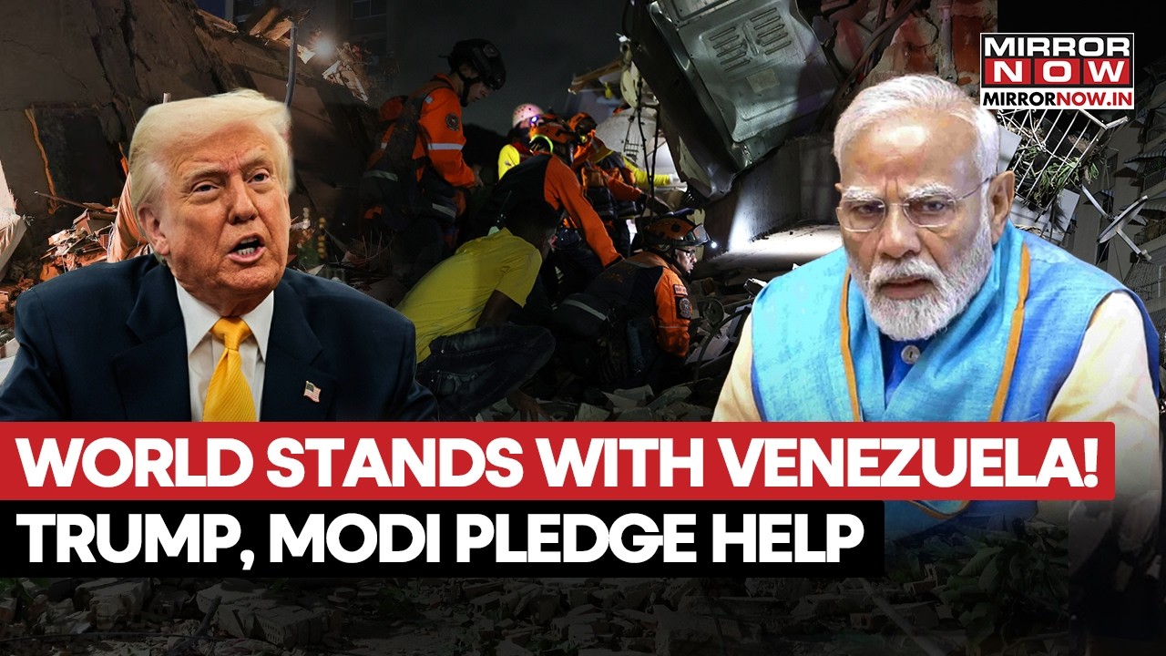 VENEZUELA EARTHQUAKE: World Rushes To Help As US, India And Mexico Offer Support After Twin Quakes