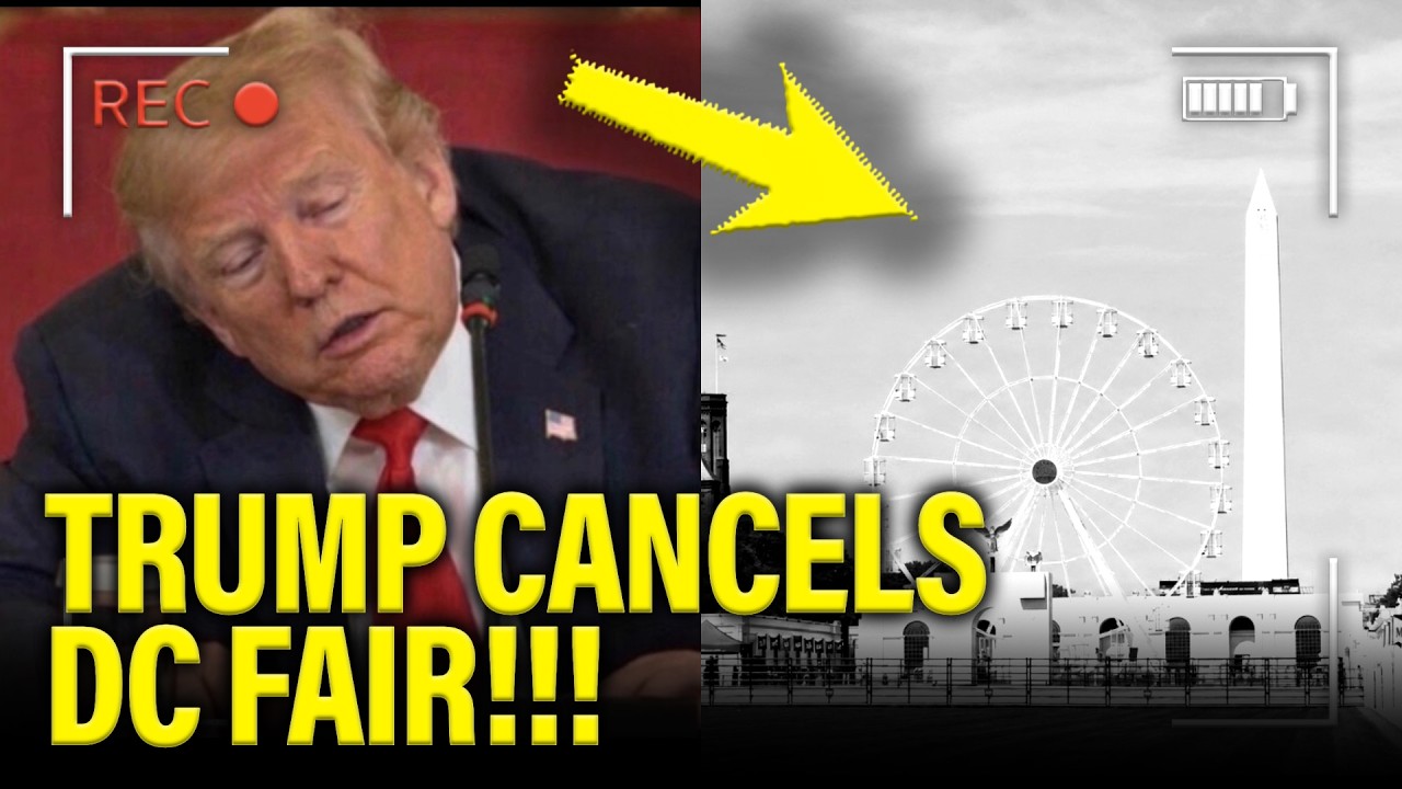 Trump CANCELS FAIR as NO ONE SHOWS UP!!