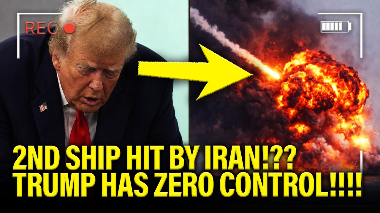 Trump has ZERO CONTROL as IRAN STRIKES 2ND SHIP!!!!
