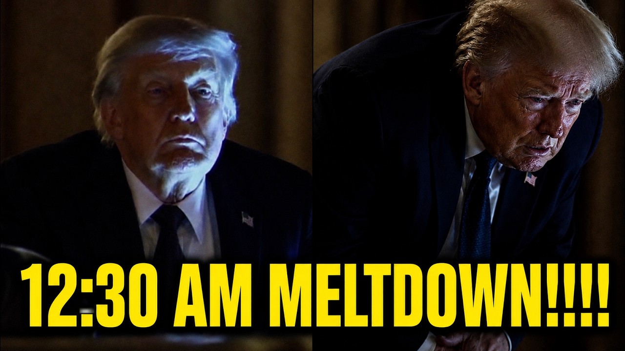 Trump as 12:30AM MELTDOWN as WAR RETURNS!!!!