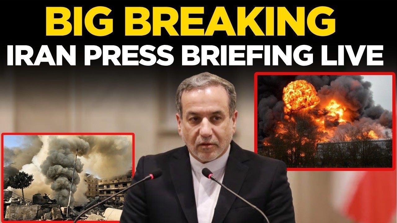LIVE: Iran FM Abbas Araghchi Responds To Trump Strike On Iran Oil Facilities | Trump In shock!