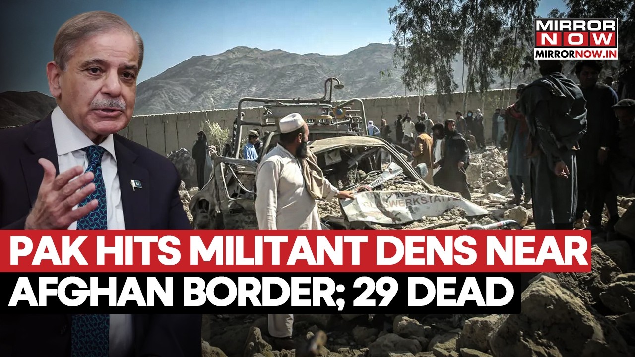 Pakistan Bombs Militant Hideouts Near Afghanistan Border After Karachi Attack, 29 Killed | Watch