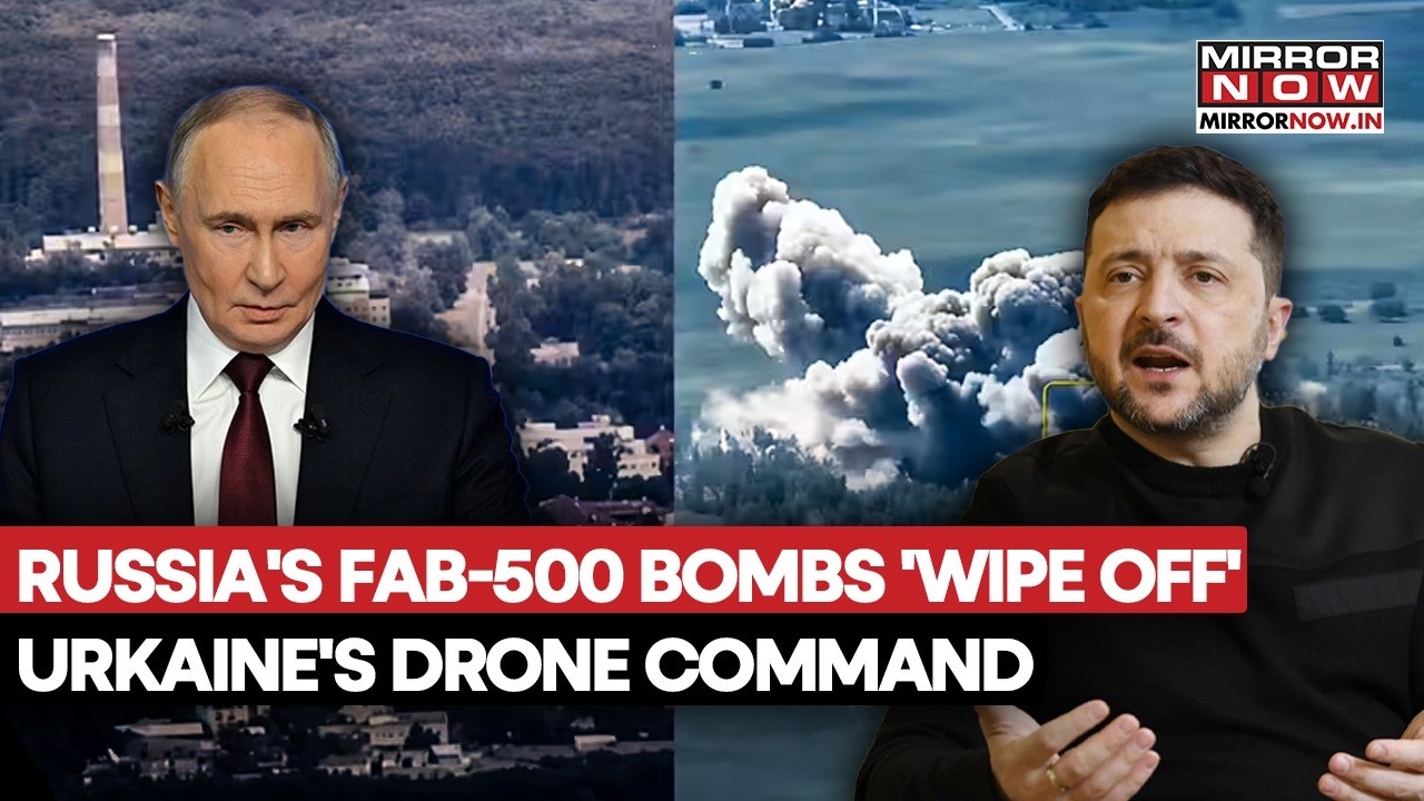 Russia’s Deadly FAB-500 Glide Bombs Rain Down On Ukrainian Drone Posts |Zel’s Drone Centers ‘Ruined’