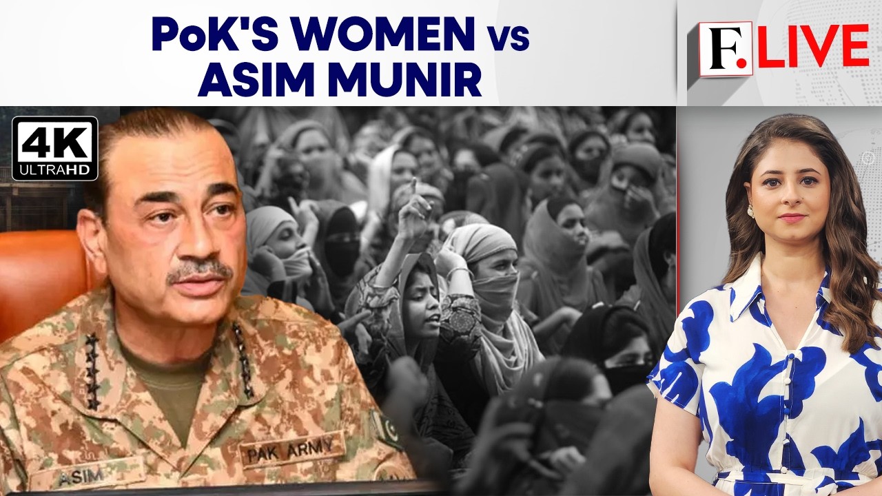 PoK: Pakistan’s Occupation Faces ‘Aazadi’ Calls From Women, Children | Firstpost Live | 4K