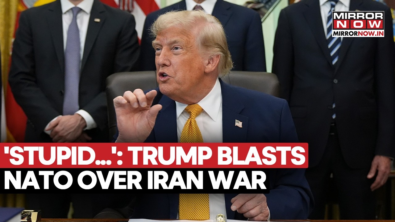 ‘STUPID…’: Trump Blasts At ‘Absent’ NATO Allies During Iran War, Sends Big Warning To Europe