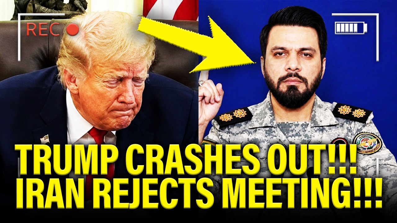 Trump CRASHES OUT in Oval as IRAN REJECTS MEETING!!!