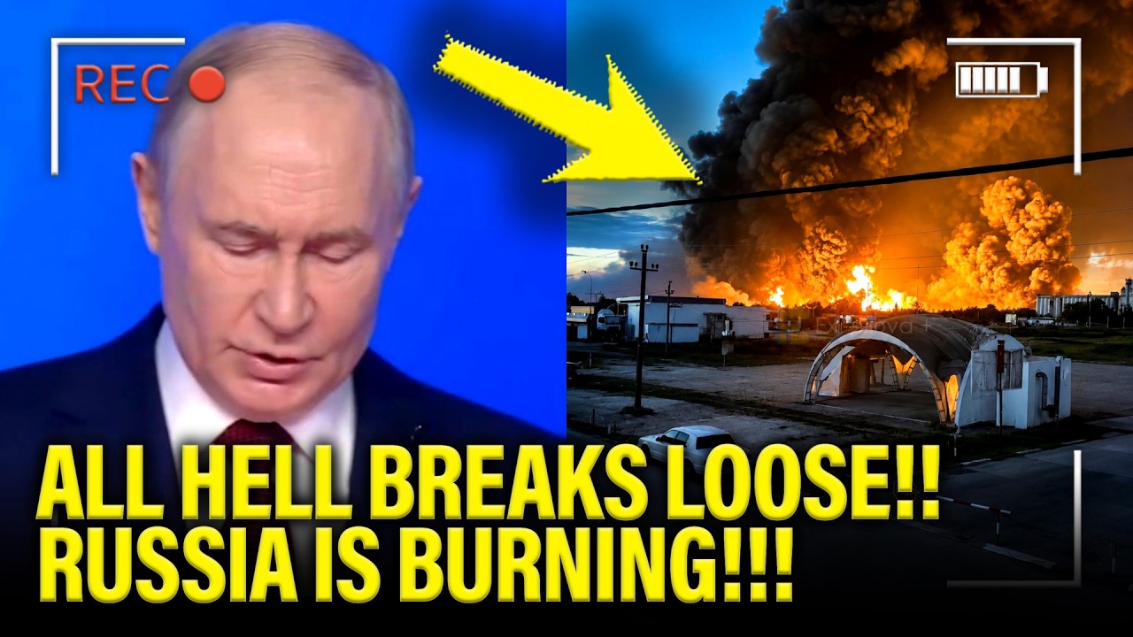 All HELL BREAKS LOOSE as Russia BURNS DOWN!!!