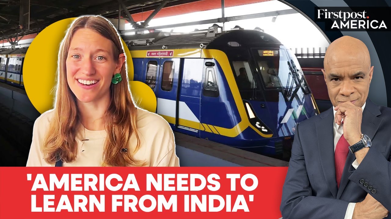 ‘America Needs To Learn From India’: US Traveller Hails Mumbai Metro Experience | Firstpost America